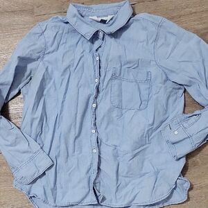 Old Navy Light Blue Button-Down Shirt